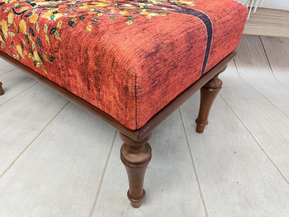 Piano bench, Meditation bench, Entry bench, Hallway bench, Cozy bench, Pouffie - Image 4 of 4