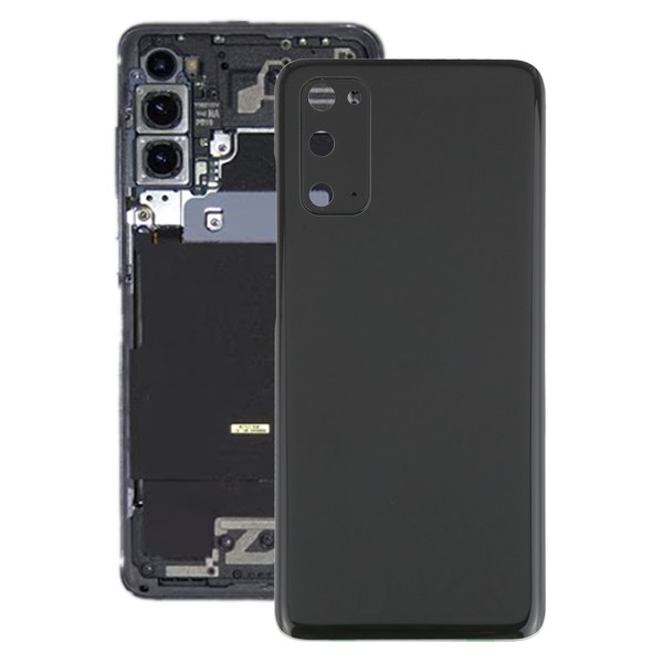FüR Samsung Galaxy S20 SM-G980 Akkudeckel Backcover RüCkseite Schwarz-image