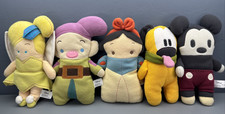 Disney Pook-A-Looz Plush Toy 12" Lot of 5