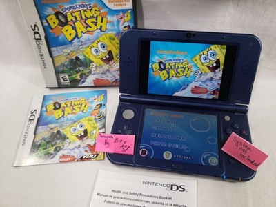 SpongeBob's Boating Bash DS AUTHENTIC Nintendo COMPLETE boat sponge bob race cib