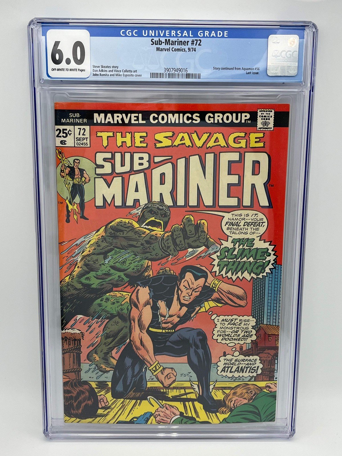 Sub-Mariner #72 Value - GoCollect