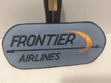 frontier airlines patch vintage large 10"×5"