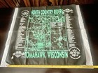 RARE 1998 North Country Riders Tomahawk Wisconsin Fall Ride Bandana Map Print — photo 8