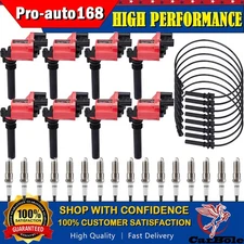Ignition Coil & Spark Plug & Wire Set For Dodge Ram 1500 2500 3500 5.7L V8 UF378