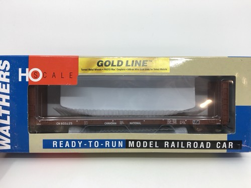 Coche plano mampara HO Walthers 932-40051 Canadian National 50’ CN #603225 | Condition: Used