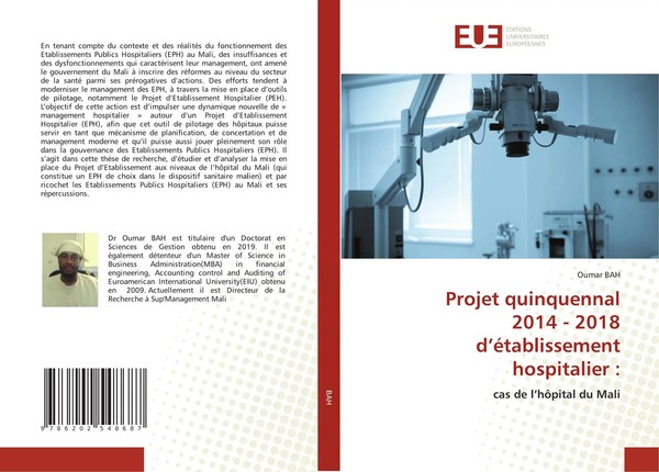 Oumar Bah | Projet Quinquennal 2014 - 2018 D'éTablissement Hospitalier : | Buch-image