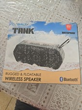 Cobaltx Tank Rugged /Floatable Wireless Bluetooth Speaker Waterproof NEW Sealed