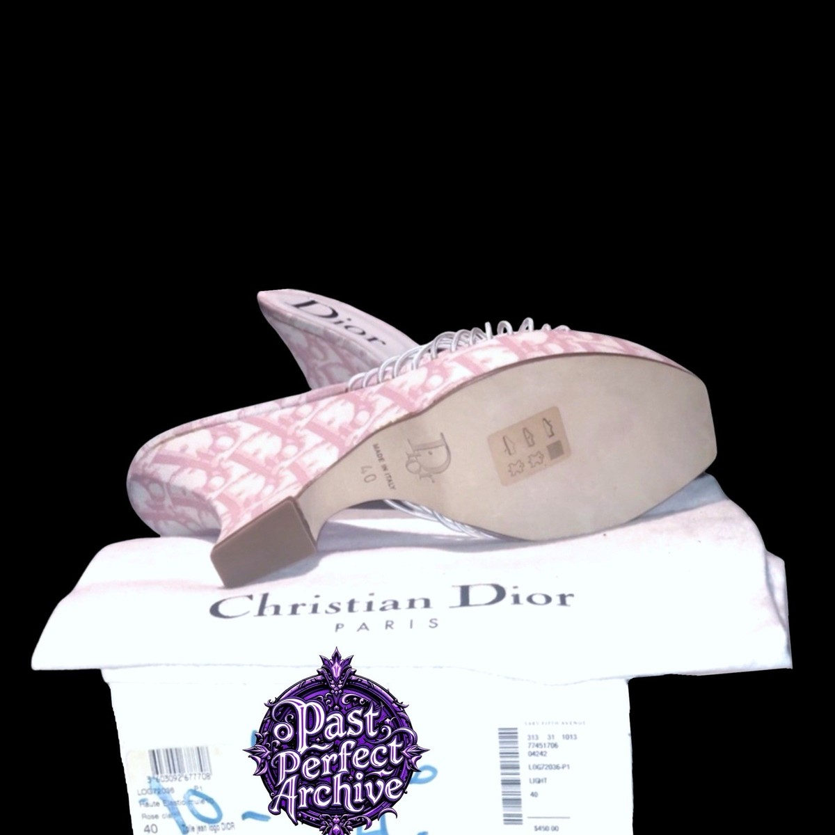 Christian Dior Y2K Vintage John Galliano Pink 2000s Trotter