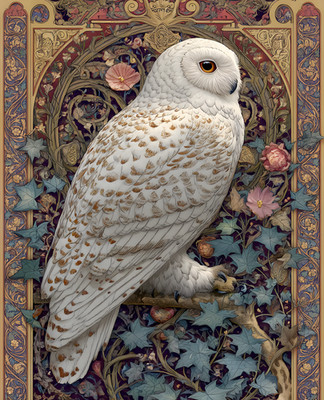 8x10 Fine Art Print - Decorative Illustration Artwork - 485264178