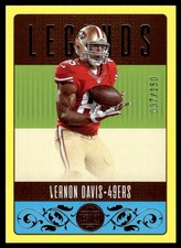 2023 Panini Legacy Yellow Vernon Davis 037/150 San Francisco 49ers #149