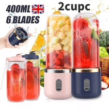Mini Portable Bleder ,USB Rechargeable Wireless Juicer Bottle for Shakes and Smo