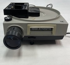 Kodak Ektagraphic AF-2 35mm Slide Projector Zoom Lens Remote Loader