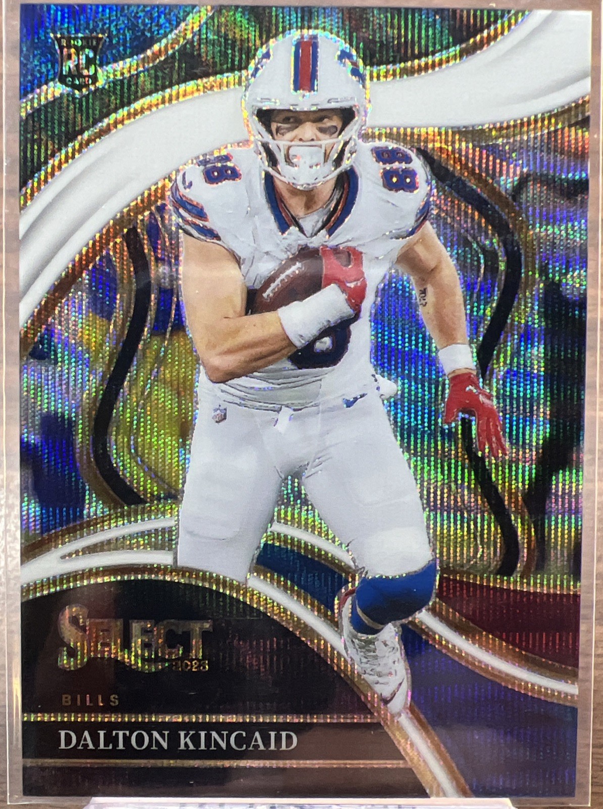2023 Panini Select - Club Level Dalton Kincaid #281 Tri-Color Prizm /149 (RC)