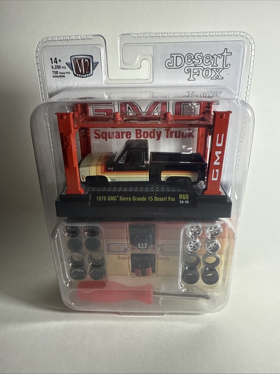 M2 Machines 1976 GMC Sierra Grande 15 Desert Fox Square Body Truck