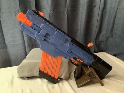 NERF Rival Khaos Mxvi-4000 Blaster Blue With Clip
