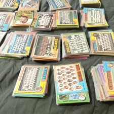1975 Topps MLB Baseball Card Lot Of 408 different Cards In Excellent Condition