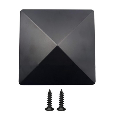 Stabile Kunststoffkappe für 4x4 Zoll Zaunpfosten Wetterschutz garantiert