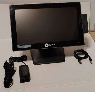 SPOTON APEXA GW 15'' POINT OF SALE RESTAURANT POS SYSTEM W/MSR & POWER SUPPLY