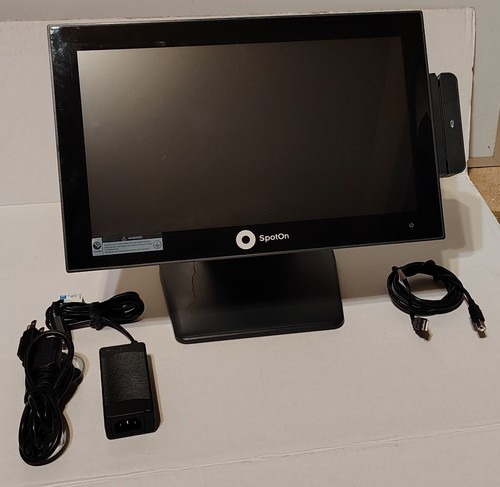 SPOTON APEXA GW 15" POINT OF SALE RESTAURANT POS SYSTEM W/MSR & POWER SUPPLY