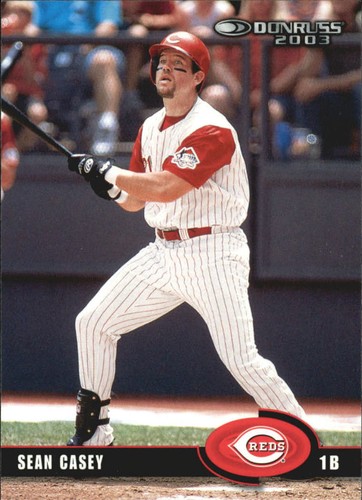 2003 Donruss Sean Casey #261 card