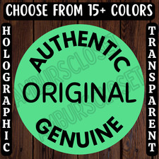 40 AUTHENTIC STICKERS 2" LABELS SEALS Small Business ORIGINAL GENUINE USA