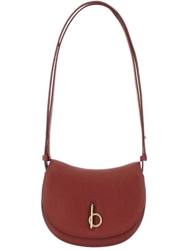 Burberry - Women - Shoulder bag with gold details - Red