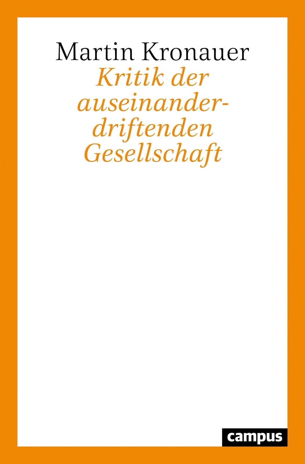 Thumbnail - Kritik Der Auseinanderdriftenden Gesellschaft Martin Krona ...