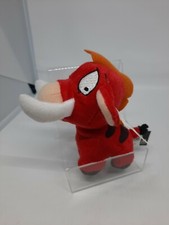 NEOPETS RED MOEHOG PLUSH with Star Tag
