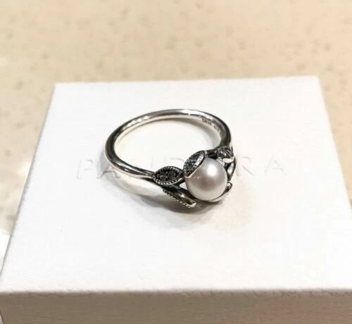 PANDORA Pearl White Fashion Rings