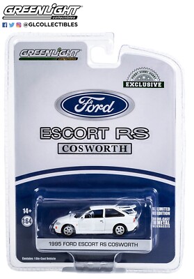 Greenlight 1/64 1995 Ford Escort RS Cosworth - Diamond White - 30379......