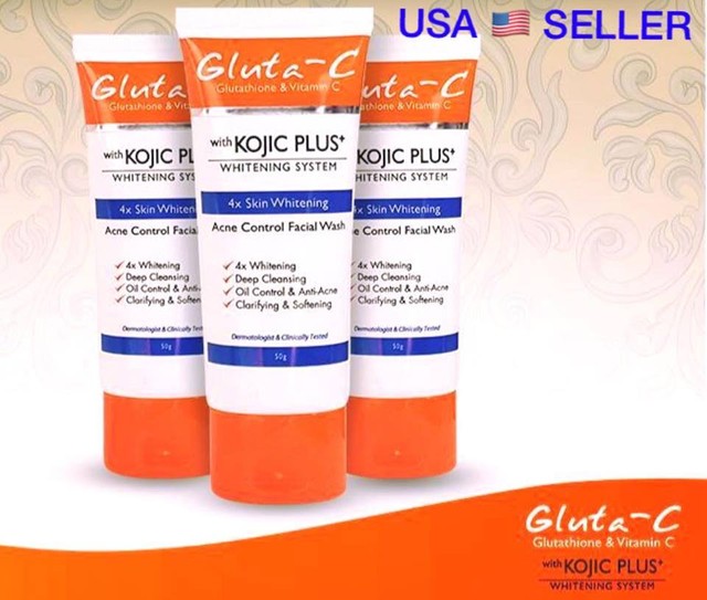 gluta c facial wash