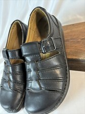 Vintage Birkenstock Black MaryJane Style Women's Shoe Sandal Sz 6 37 AMAZING 