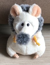 Nici Winter Maus, mit Mütze, Stofftier, Plüsch, Ohne Etikett, ca 20 cm