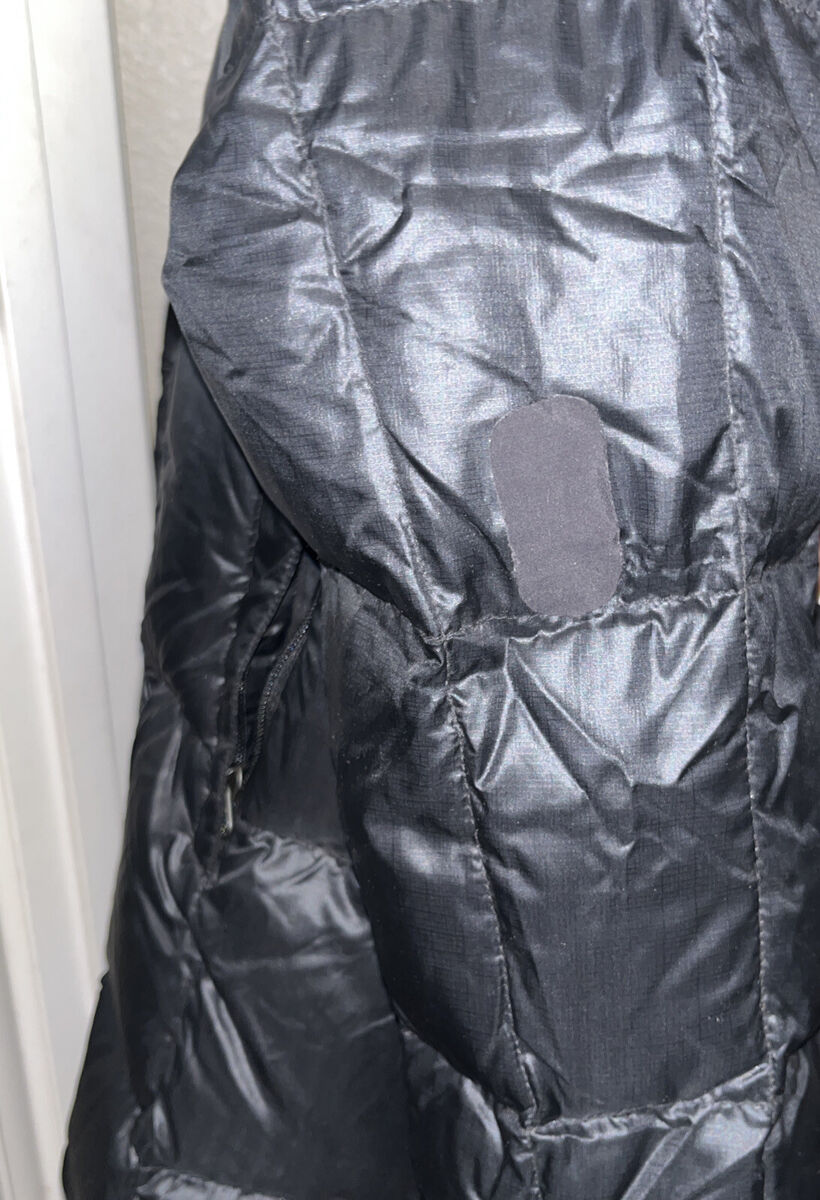THE NORTH FACE 600 DOWN HOODED QUILT PUFFER LONG KNEE Black THE NORTH FACE 600 DOWN HOODED QUILT PUFFER LONG KNEE Black