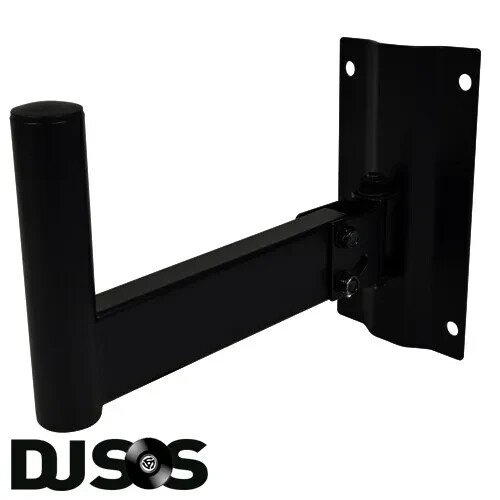Speaker Wall Bracket Mount With Vertical Adjustment 40KG Load 35mm DJ Disco