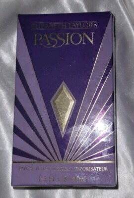 Elizabeth Taylor Passion Eau de Toilette 1.5 fl oz Perfume Spray NEW SEALED 