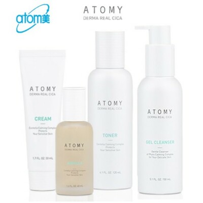 ATOMY Derma Real Cica Skin Care Cream Ampoule Toner Gel Cleanser Korean Cosmetic