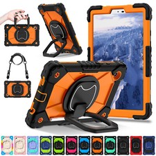 Handle Tablet Case For Samsung Galaxy Tab A9 /A9 Shockproof Armor Stand Cover