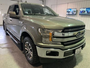 2019 Ford F-150 Lariat SuperCrew 5.5-ft. Bed 4WD #Clean Carfax #Leather