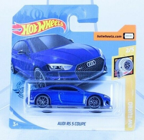 Hot Wheels Audi RS 5 Coupe Blue 2/5 HW Turbo Sealed (Aussie Seller) - Picture 2 of 2