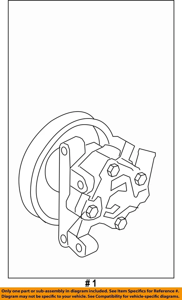 Bomba de dirección asistida usada se adapta a: Ford Edge 2007 grado A Foto 4 de 4