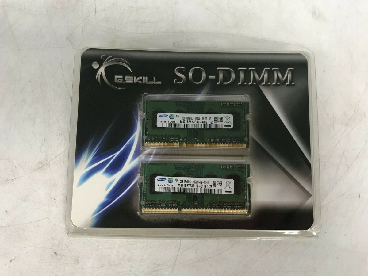 PC3-8500 and GB SO-DIMM 1066 MHz DDR3 Memory (F3-8500CL7D-8GBSQ)