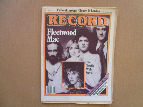 RECORD Magazine FLEETWOOD MAC / Steve Miller / Tom Verlaine / X 1982 + more! - 第 1/12 張圖片