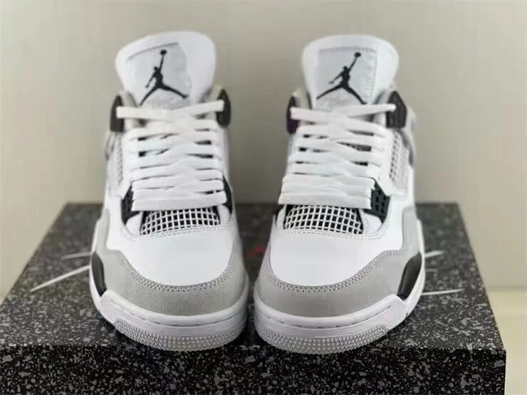 靴 Nike Air Jordan 4 \"Military Black\" Air Jordan 4 Retro 'Military Black' — Kick Game