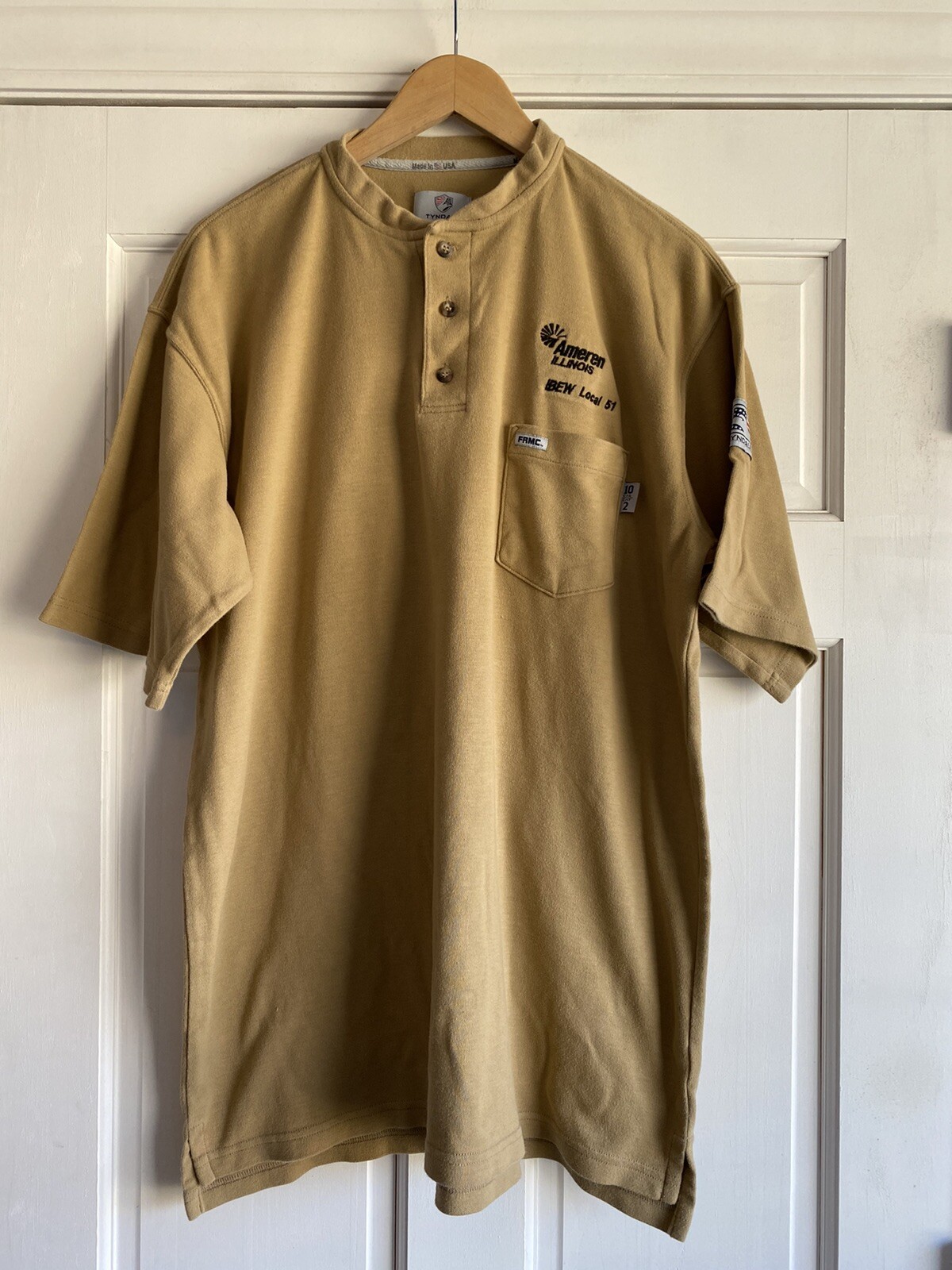 AG51 Tyndale FR Fire Flame Resistant Short Sleeve Henley Shirt Mens XL –  ASA College: Florida