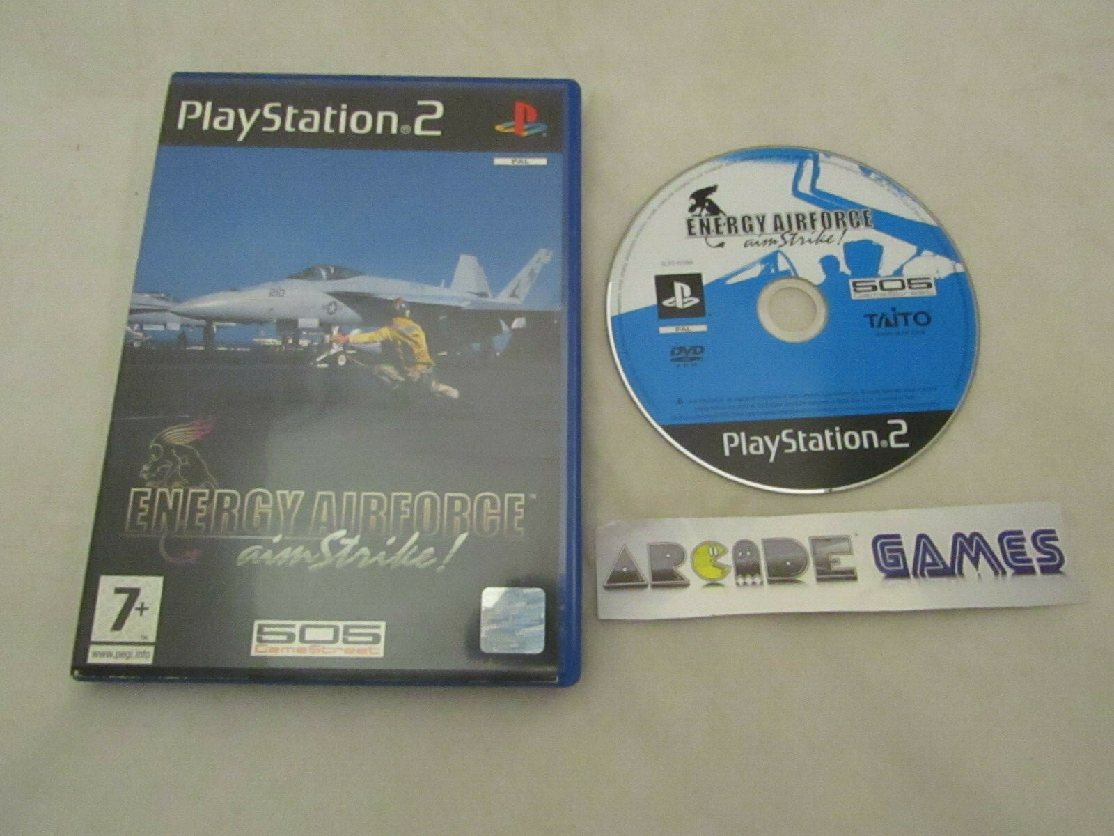 ENERGY AIRFORCE AIM STRIKE ! PS2 PLAYSTATION 2 (vendeur pro)