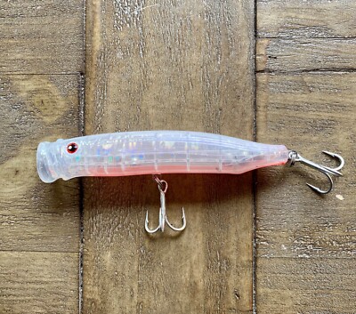 Clear ORN Squid Strike Tuna  Popper-/175mm 72g -Tuna popper ,Mahi Mahi ,Tuna
