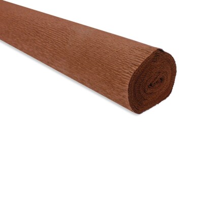 Krepppapier Rolle 180g (50 x 250cm) dunkelbraun (Farbton 568)