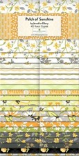 Patch Of Sunshine By Wilmington Prints - 40 Karat Crystals/Jelly Roll