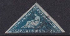 Cape of Good Hope, Scott 4 (SG 6), used